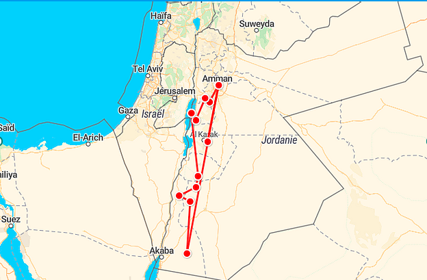 Voyage Road trip entre filles : 7 jours en Jordanie