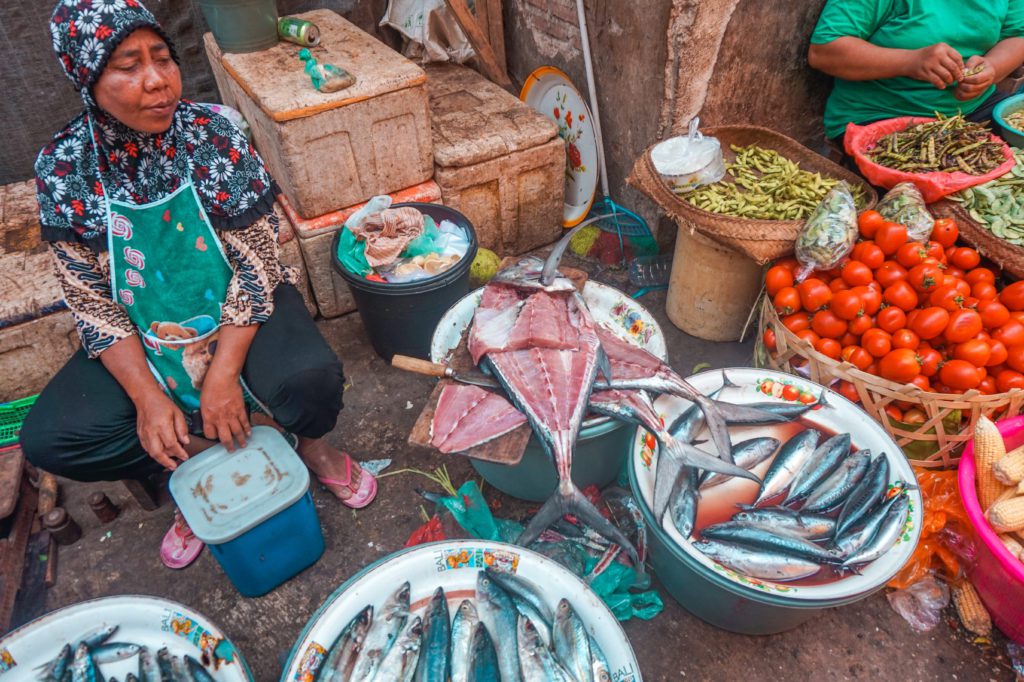 Marché traditionnel 
Voyage : 15 jours en Indonésie