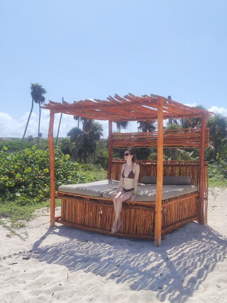 Mexique Caleta Tankha Beach.