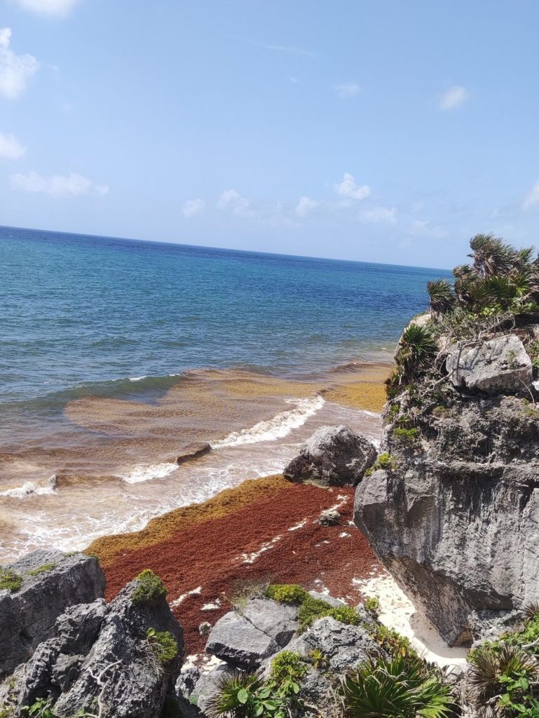 plage ruines tulum Mexique