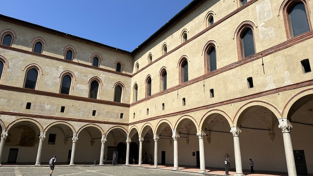 Le Château des Sforza (Castello Sforzesco)